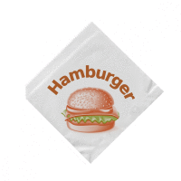 Vrecká na hamburger 16 x 16 cm [500 ks] GASTRO