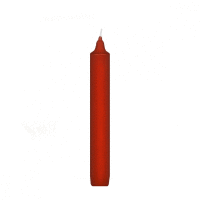 Sviečka rovná 170 mm červená [20 ks] GASTRO