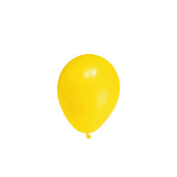 Nafukovacie balóniky žlté "M" [100 ks] PARTY GASTRO
