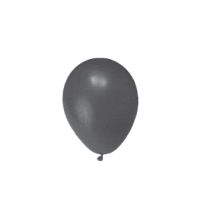 Nafukovacie balóniky čierne "M" [10 ks] PARTY GASTRO