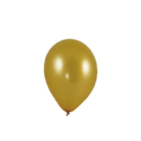 Nafukovacie balóniky zlaté "M" [100 ks] PARTY GASTRO
