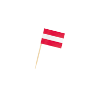 Vlajočka "AT" 70 mm [50 ks] PARTY GASTRO