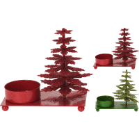Stojan na čajové sviečky, vianočný stromček