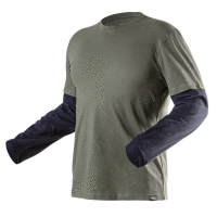 Tričko s dlhým rukávom CAMO olive, veľkosť L, NEO Tools