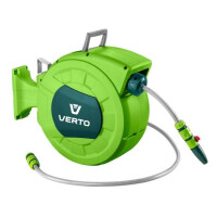 Detail - Hadica s automatickým navíjaním 1/2", 20m +2m VERTO Hadica s automatickým navíjaním 1/2", 20m +2m VERTO