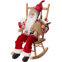 Detail - Santa na hojdacom kresle 45cm Santa na hojdacom kresle 45cm