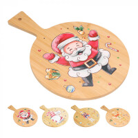 Detail - Servírovací podnos bamboo XMAS 4 druhy Servírovací podnos bamboo XMAS 4 druhy