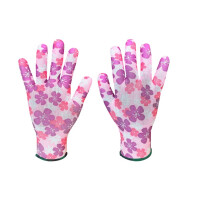 Detail - Záhradné rukavice , polyester, kvetinový vzor, veľkosť 9" VERTO Záhradné rukavice , polyester, kvetinový vzor, veľkosť 9" VERTO