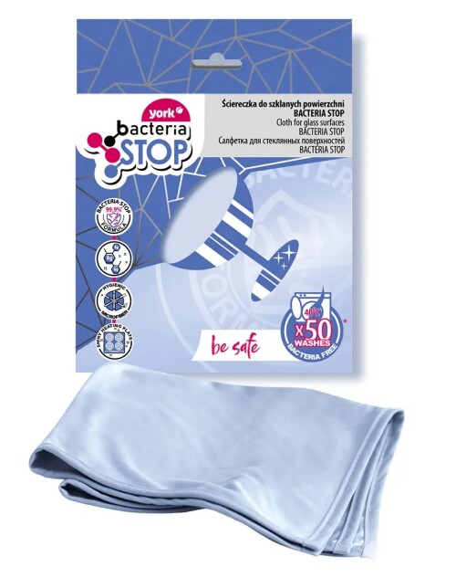 Detail Handrička Miicrofiber na sklo BACTERIA STOP 1ks